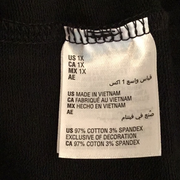 KAREN SCOTT PLUS SIZE BLACK RIBBON TRIM JACKET - Picture 10 of 11